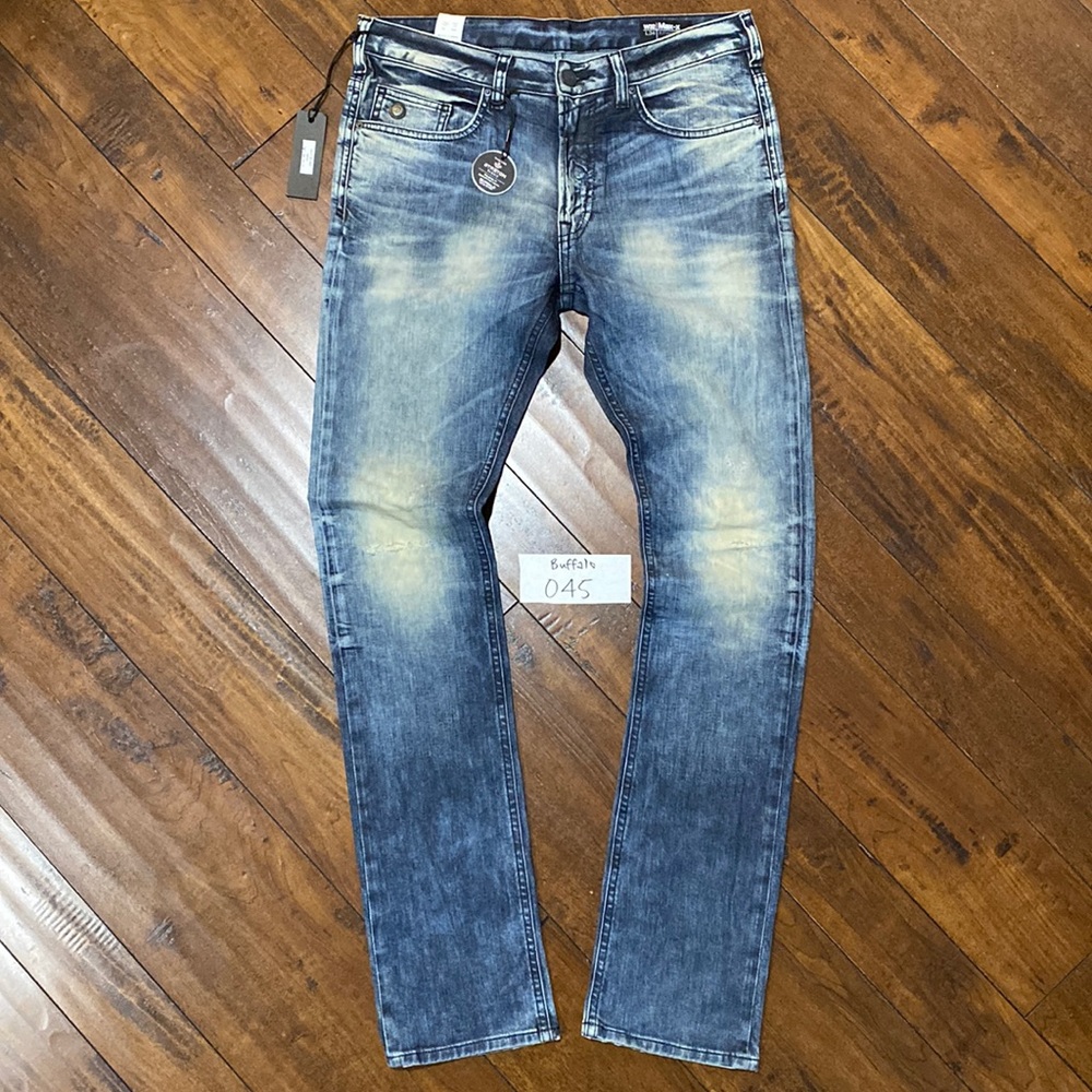 NWT Buffalo David Bitton Max X Super Skinny Stretch Denim Jeans #B45